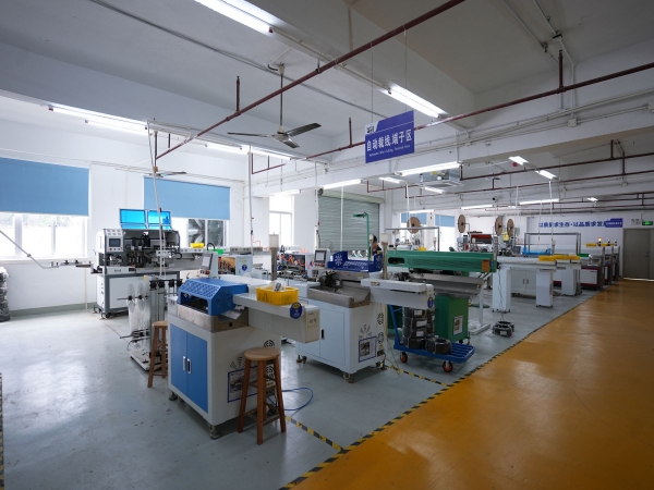 Auto-cutting wires area