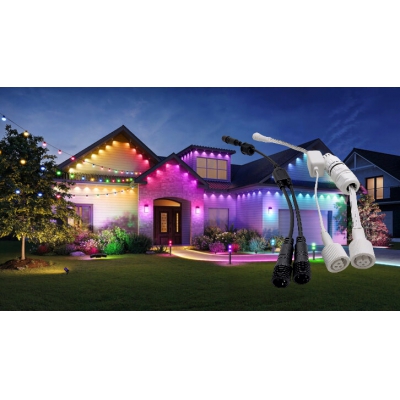 IP68 waterproof connector cable for Govee outdoor lights